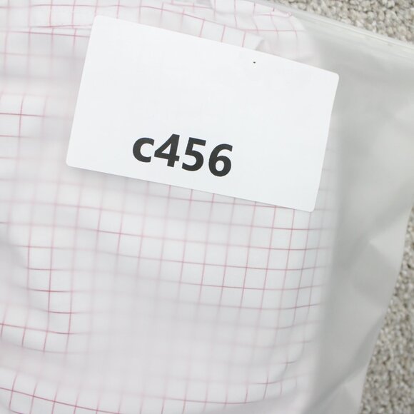 State & Liberty Shirt Men Medium Red/White Athletic Fit 4 Way Stretch L/S Button - Picture 15 of 15